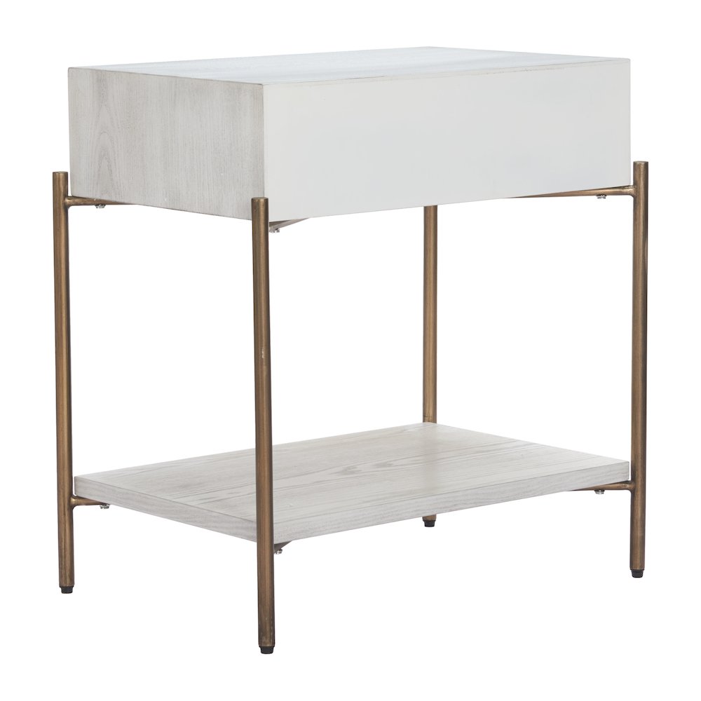 Yoru Side Table Oak White. Picture 7