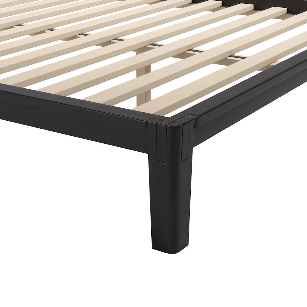 Luum Queen Platform Bed Frame Black. Picture 7