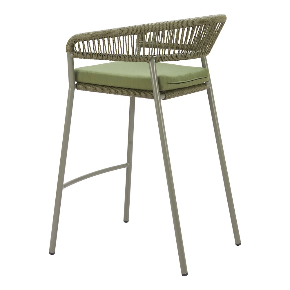 Skye Barstool (Set of 2) Green. Picture 5