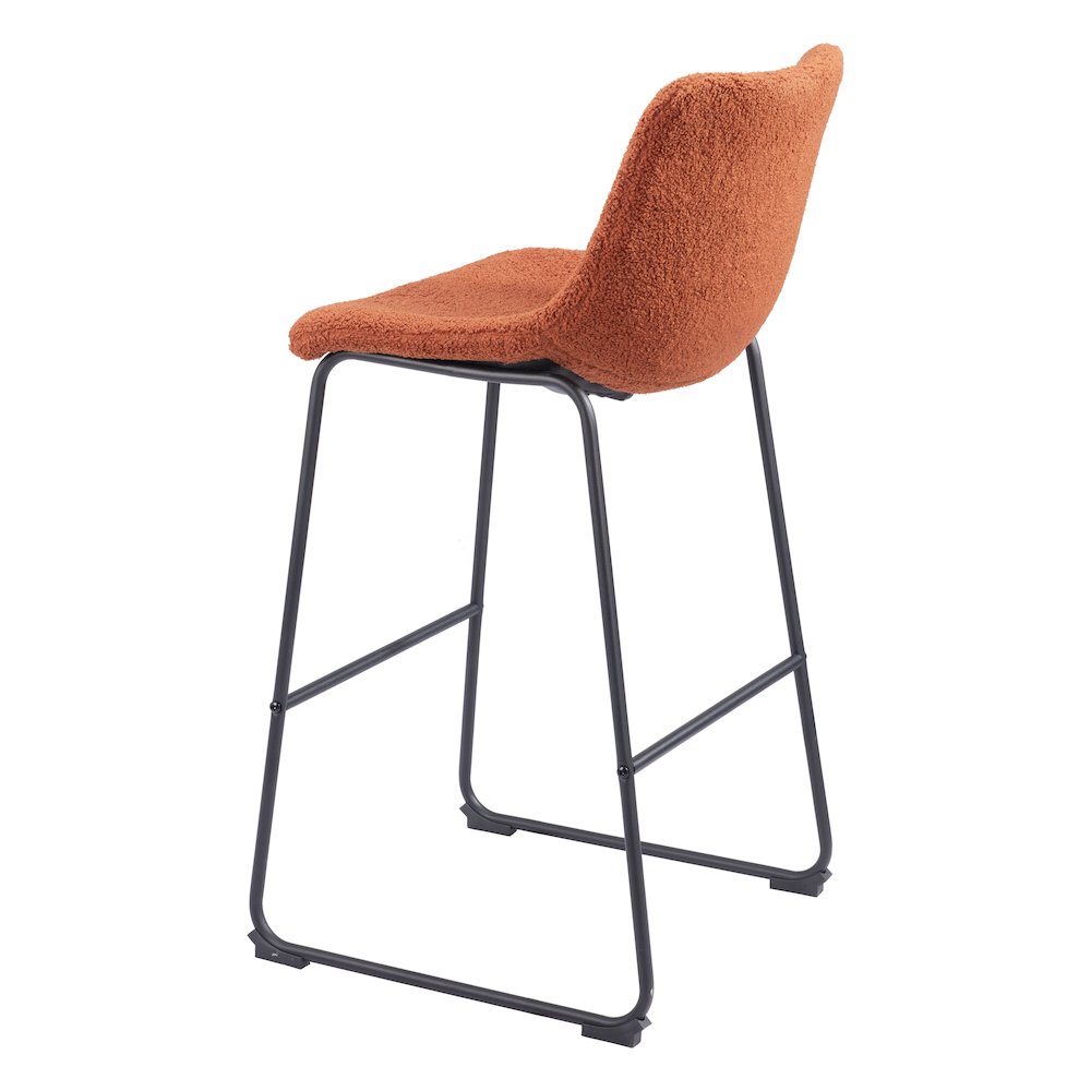 Smart Barstool (Set of 2) Burnt Orange. Picture 5