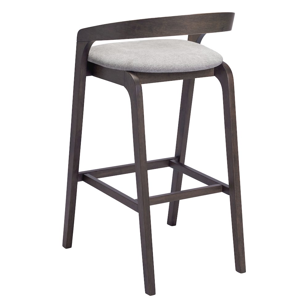 Troy Barstool (Set of 2) Dove Gray & Espresso. Picture 5