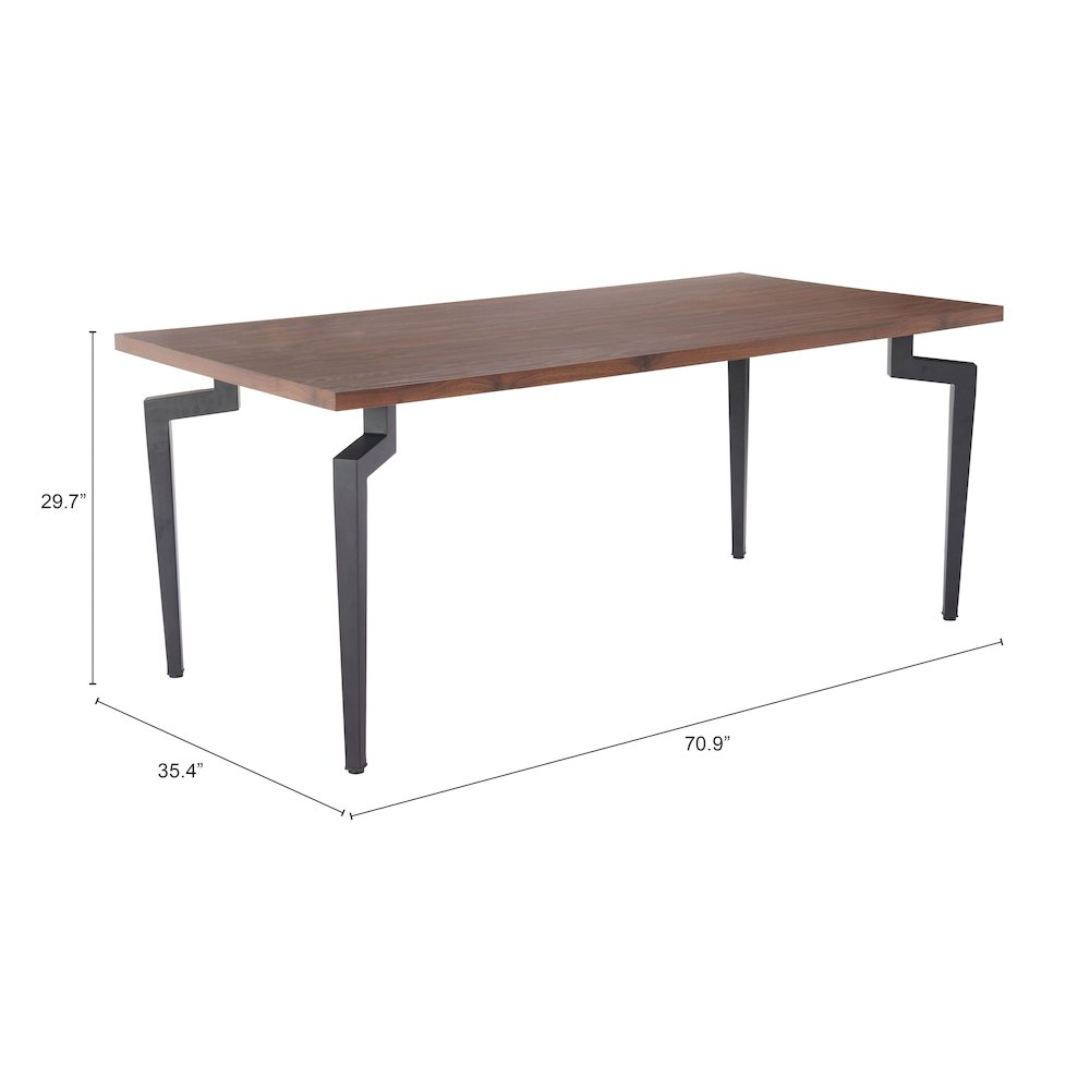 Kani Dining Table Walnut. Picture 7