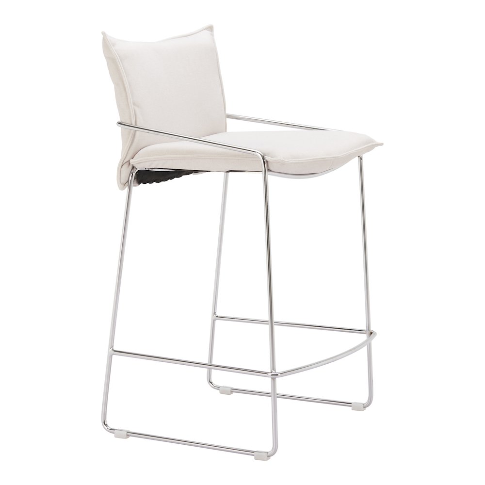 Pola Counter Stool White. Picture 1
