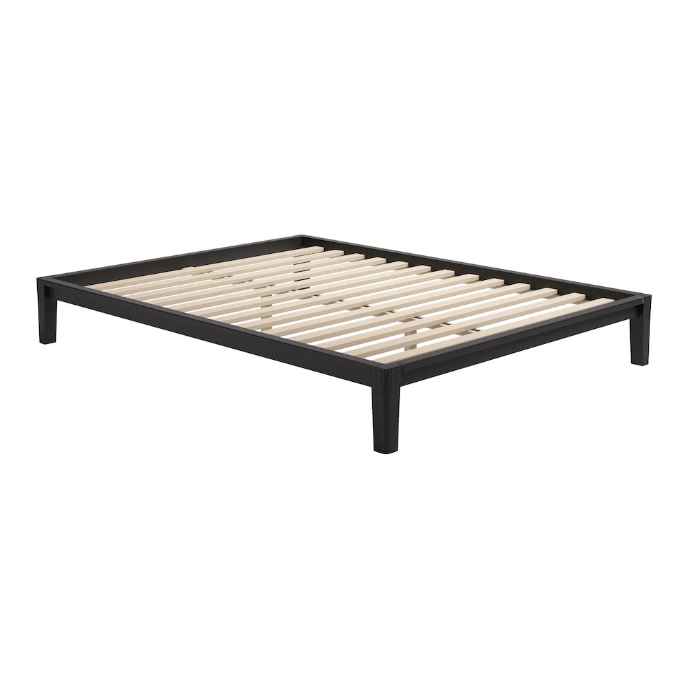 Luum Queen Platform Bed Frame Black. Picture 1