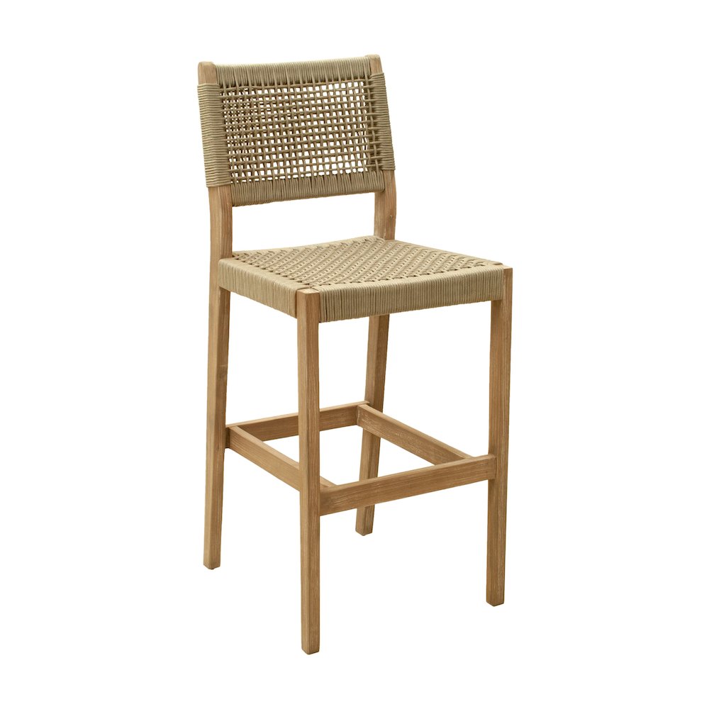 Corde Barstool Beige. Picture 1