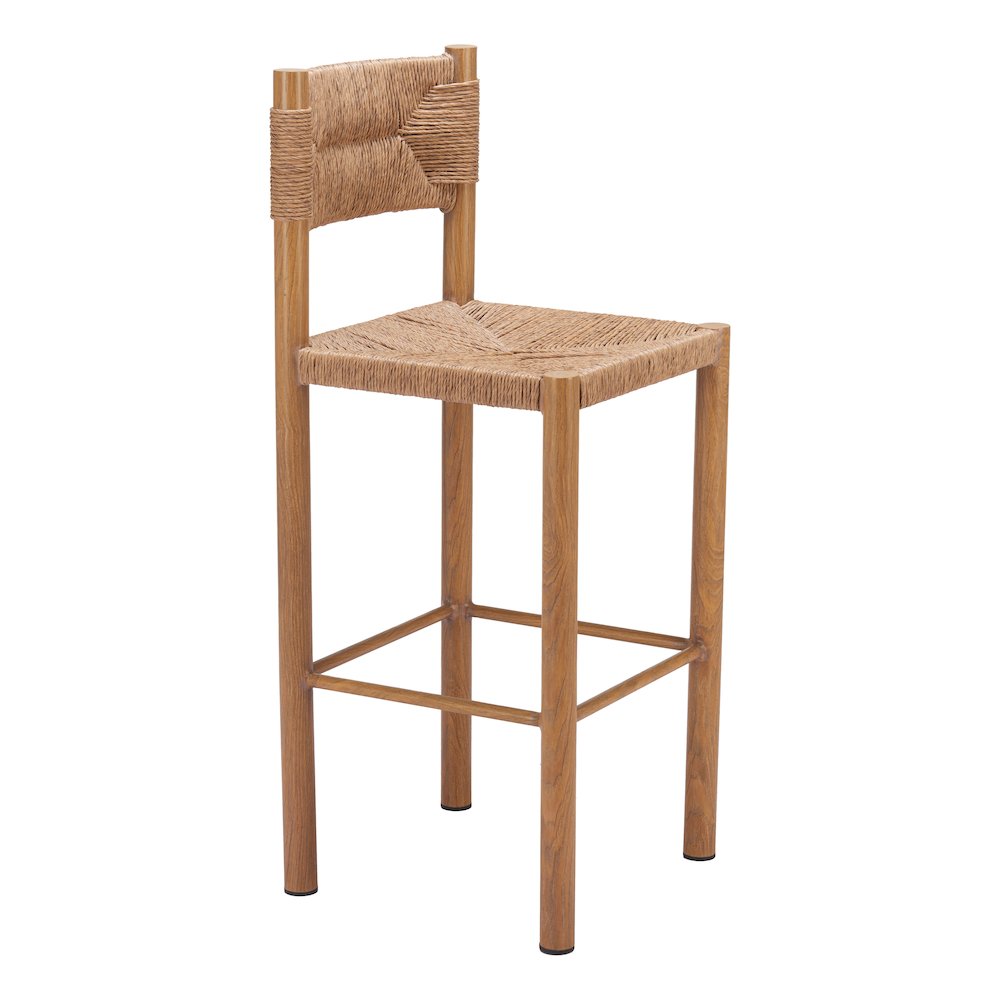 Iska Barstool (Set of 2) Natural. Picture 1