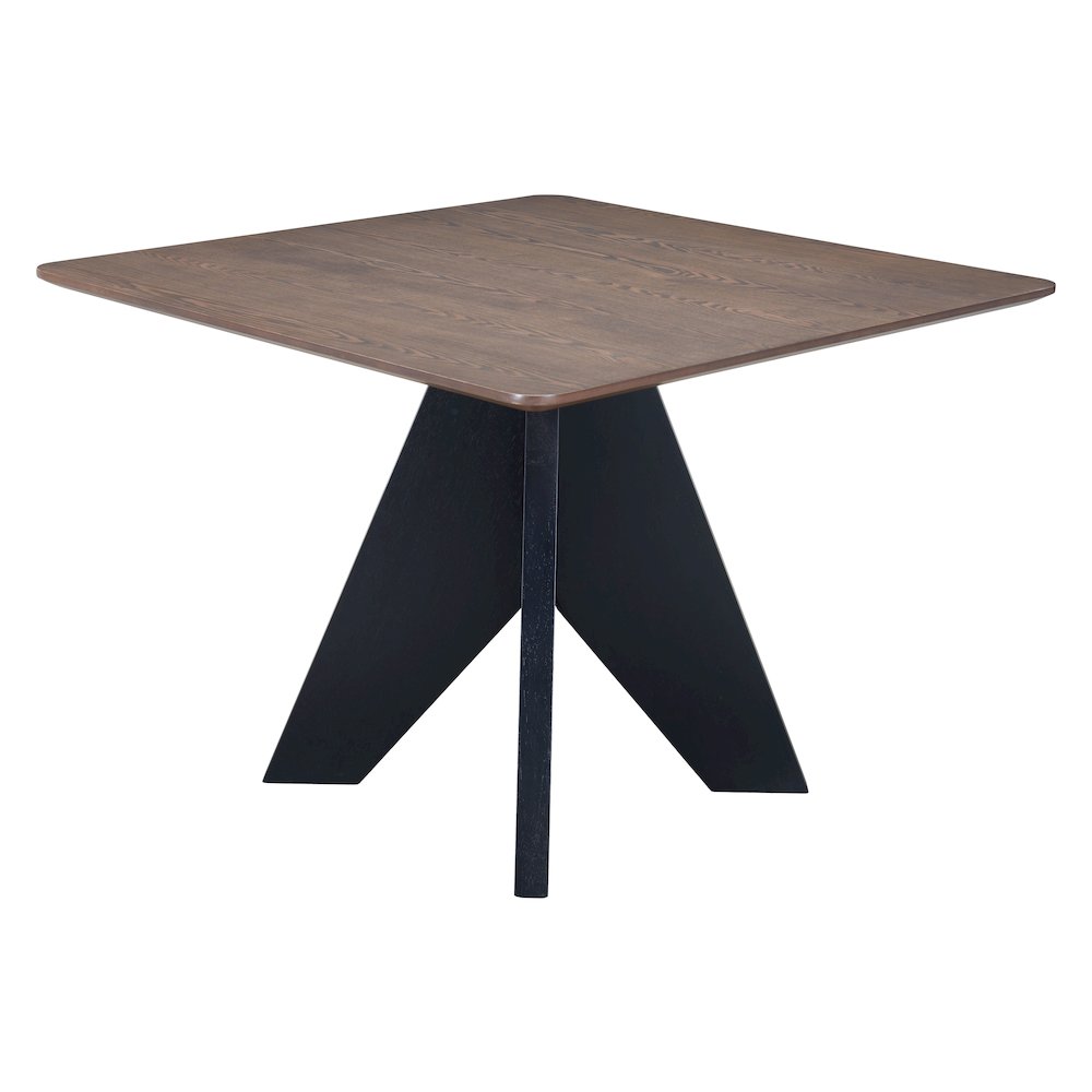Lisse Square Dining Table Espresso. Picture 2