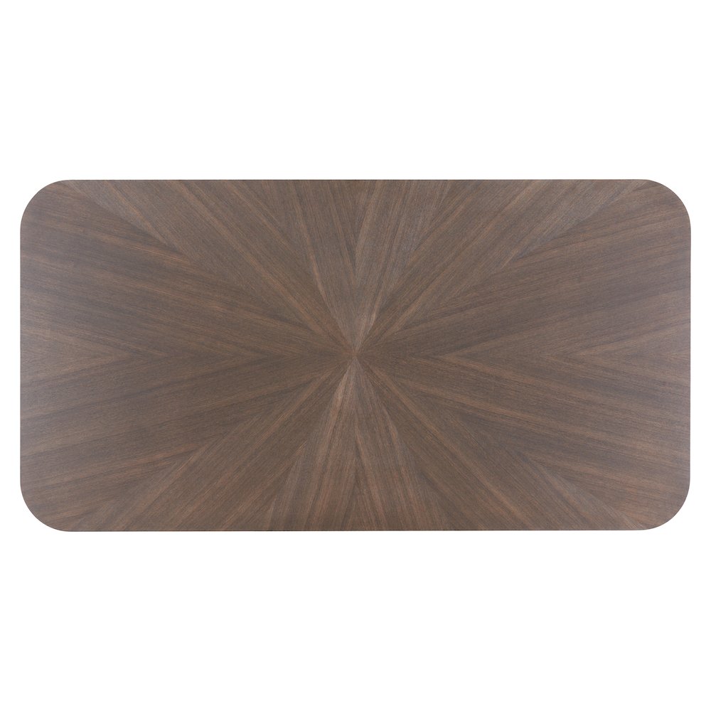 Silea Rectangular Dining Table Espresso. Picture 5