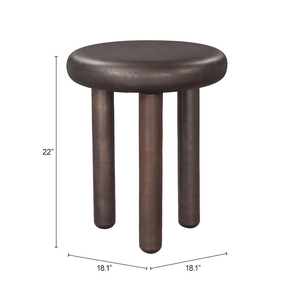 Arian Side Table Bronze. Picture 8