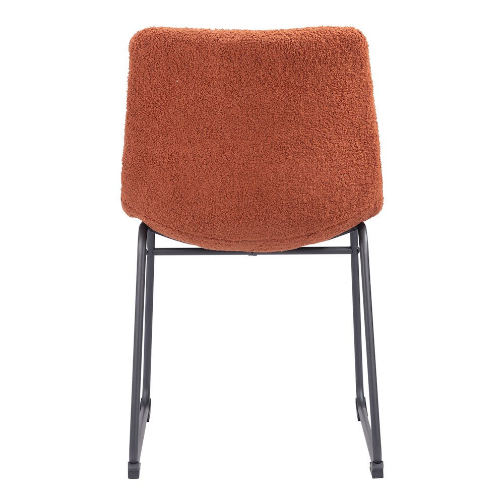 Smart Dining Chair (Set of 2) Burnt Orange. Picture 4