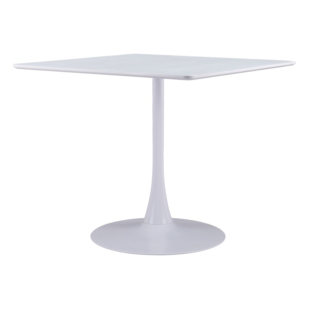 Molly Dining Table White. Picture 4