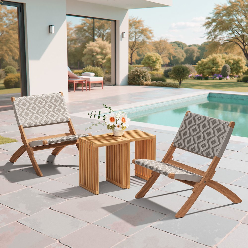 Riviera Extendable Stool (Set of 2) Natural. Picture 8