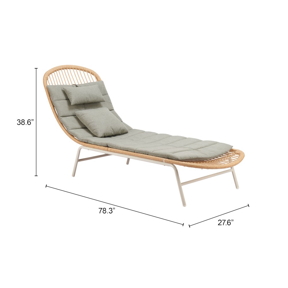 Skim Chaise Lounge Multicolor. Picture 7