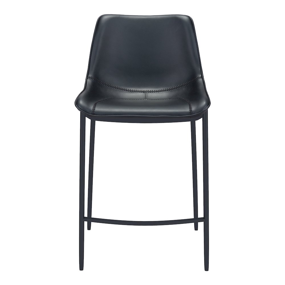 Magnus Barstool (Set of 2) Black. Picture 3