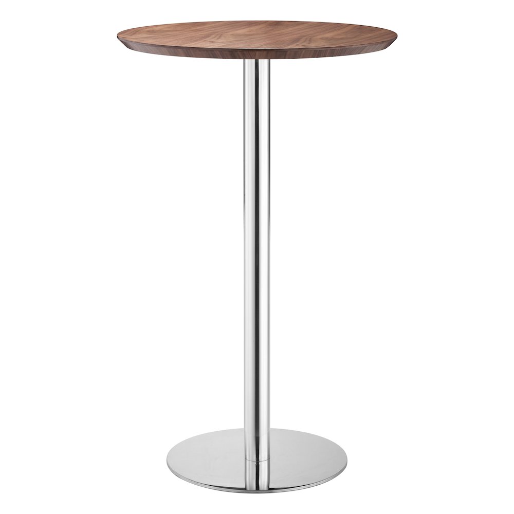 Bergen Bar Table Walnut. Picture 1