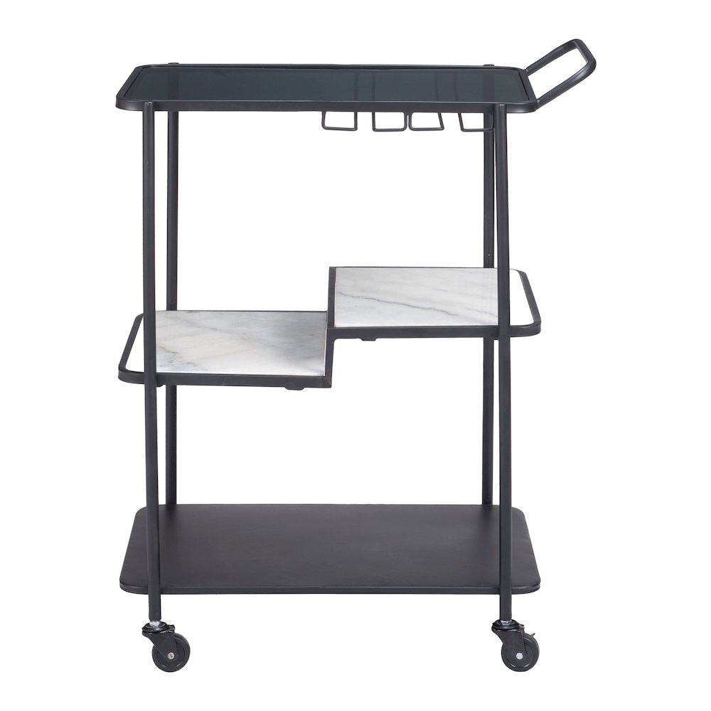 Constanza Bar Cart Black. Picture 4