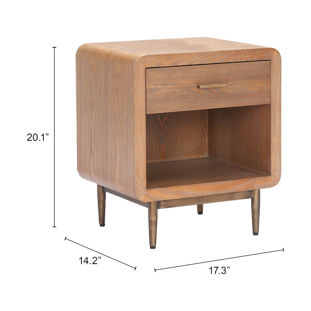 Vidaz Side Table Brown. Picture 12