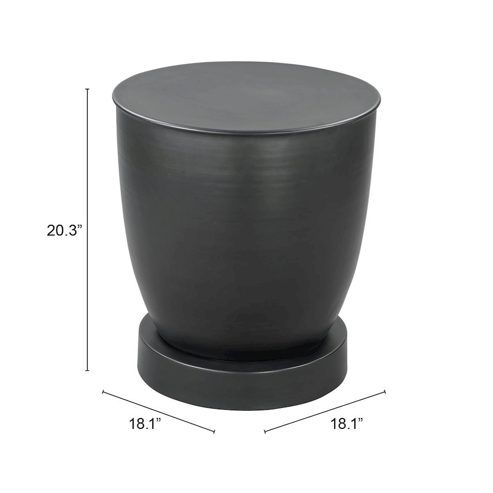 Baku Side Table Black. Picture 7