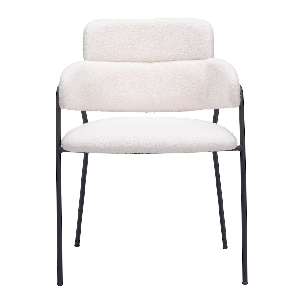Marcel Dining Chair (Set of 2) Cream. Picture 3