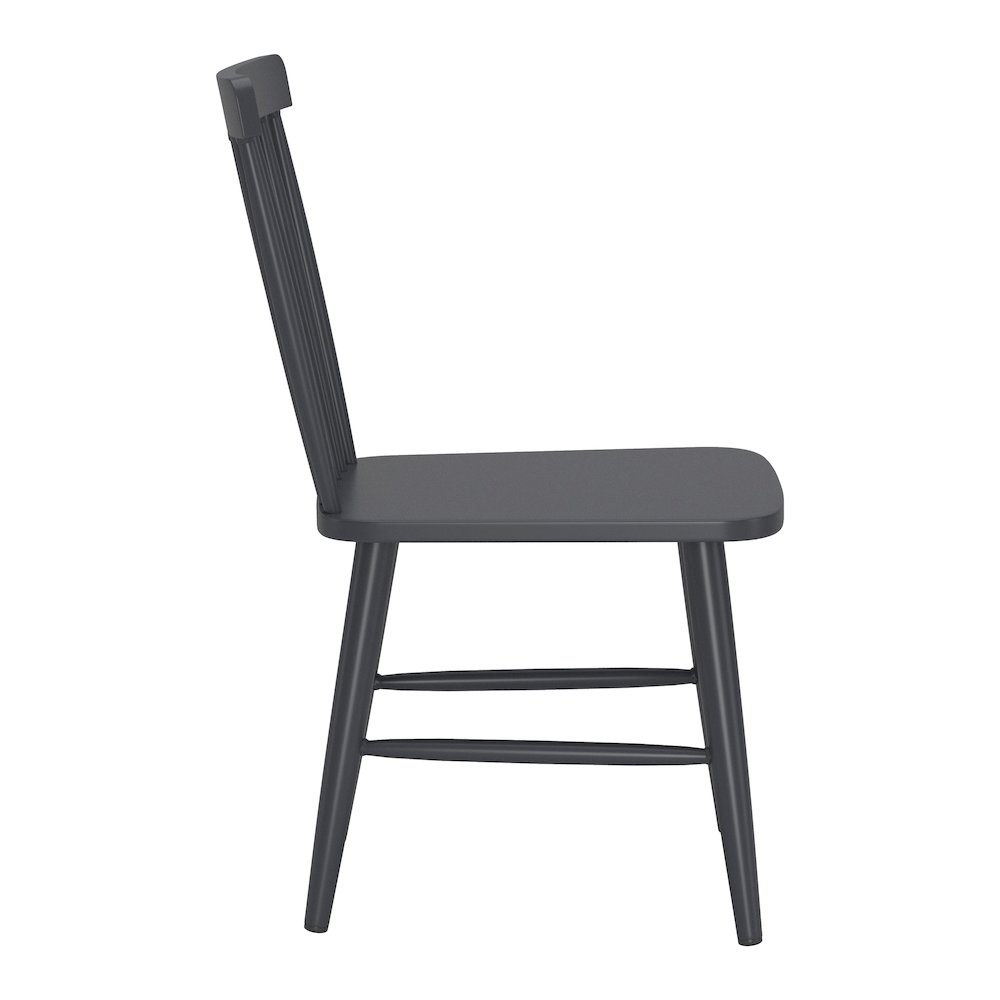 Zeilen Dining Chair (Set of 2) Black. Picture 2