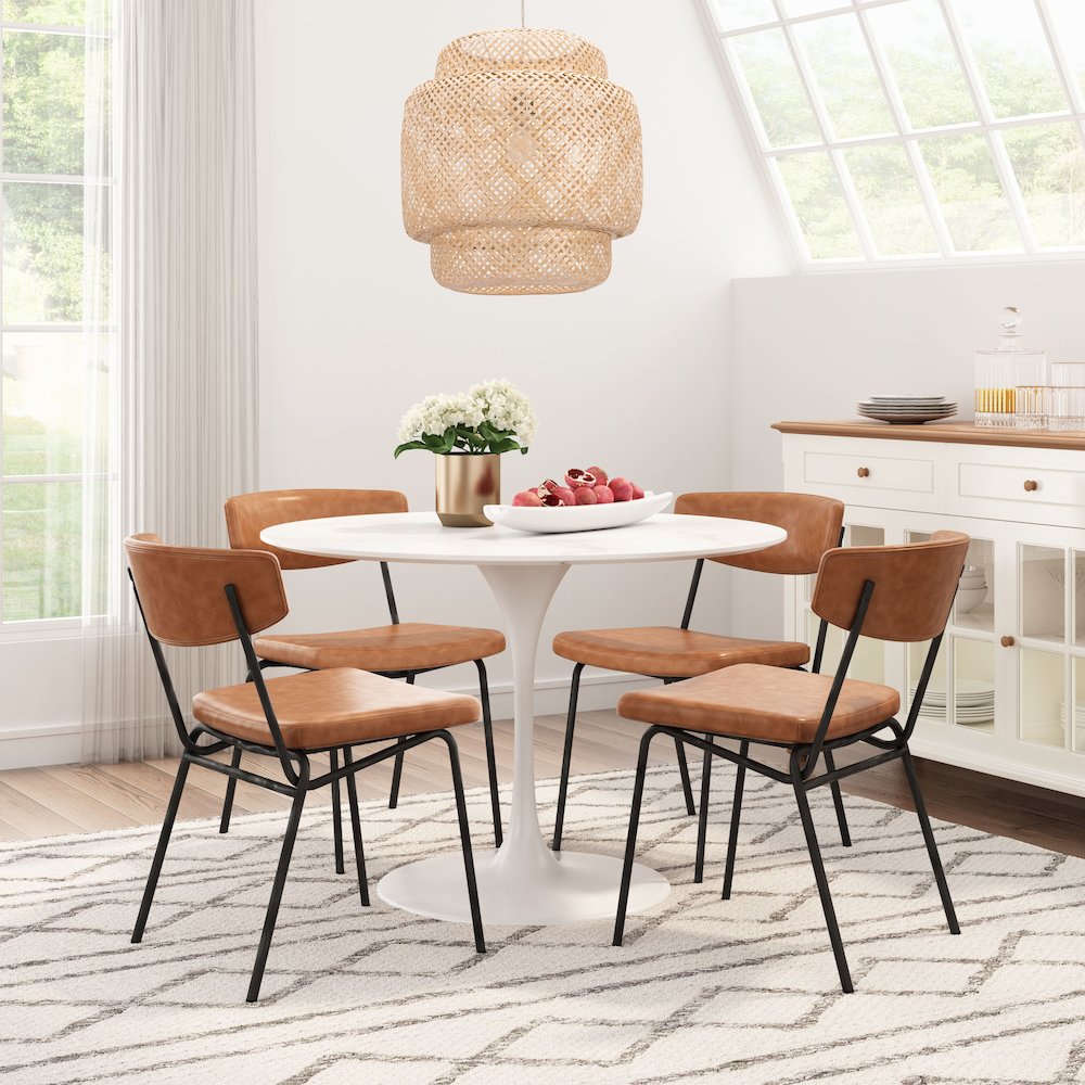 Phoenix Dining Table White. Picture 9