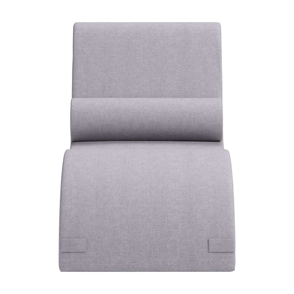 Luanda Chaise Lounge Gray. Picture 3