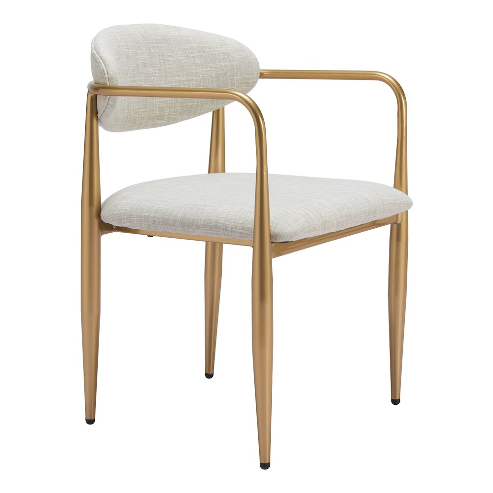 Zens Dining Chair (Set of 2) Quill Gray. Picture 6