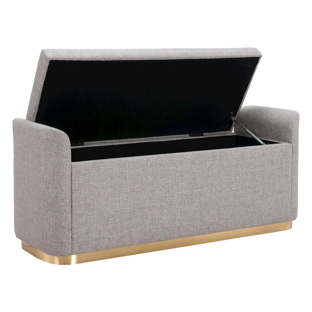 Dobo Storage Bench Gray. Picture 8