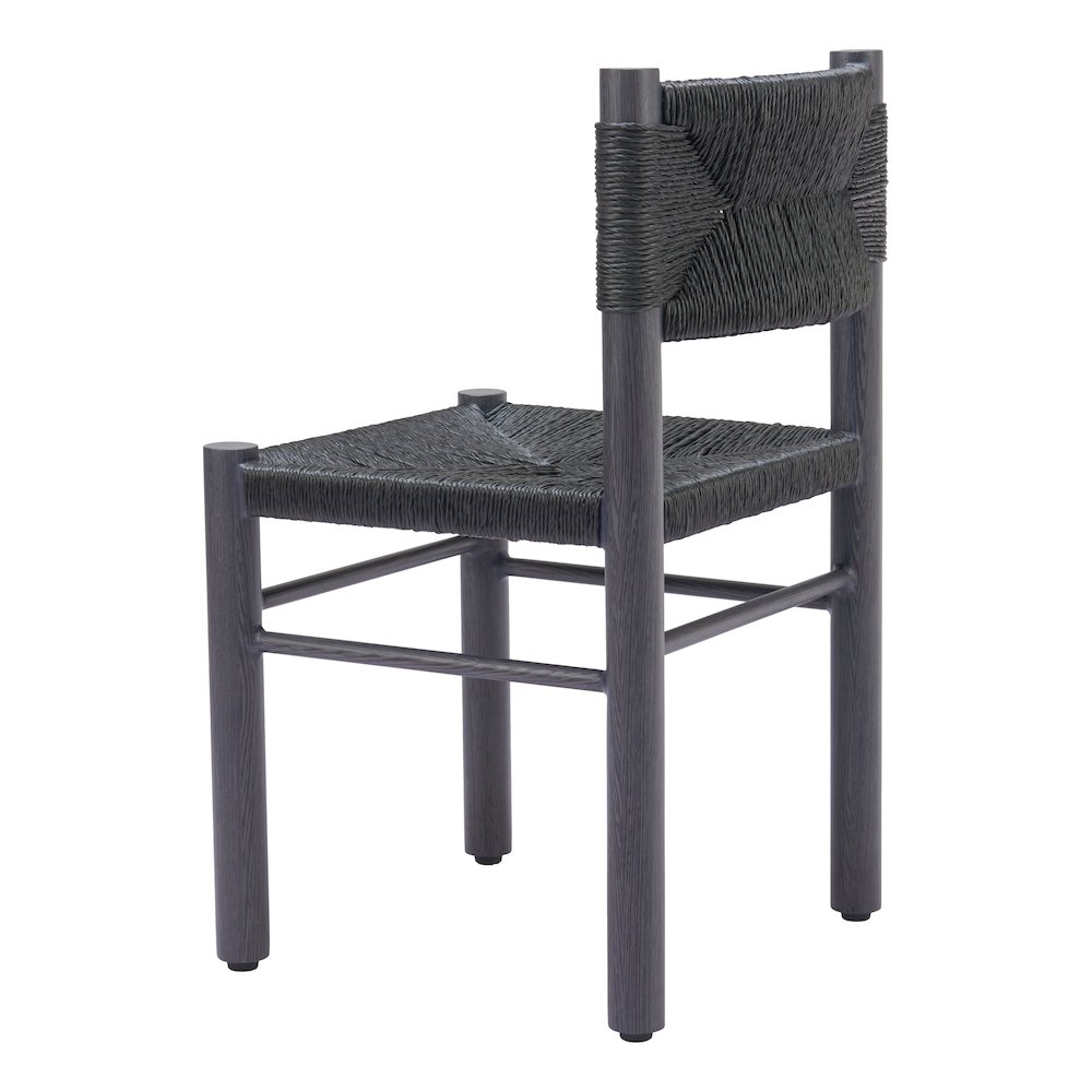 Iska Dining Chair (Set of 2) Black. Picture 5