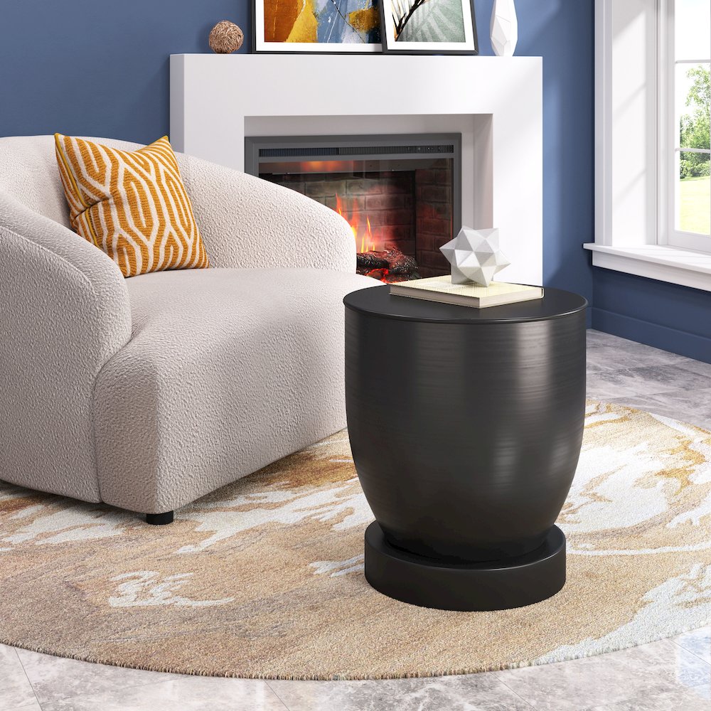 Baku Side Table Black. Picture 8