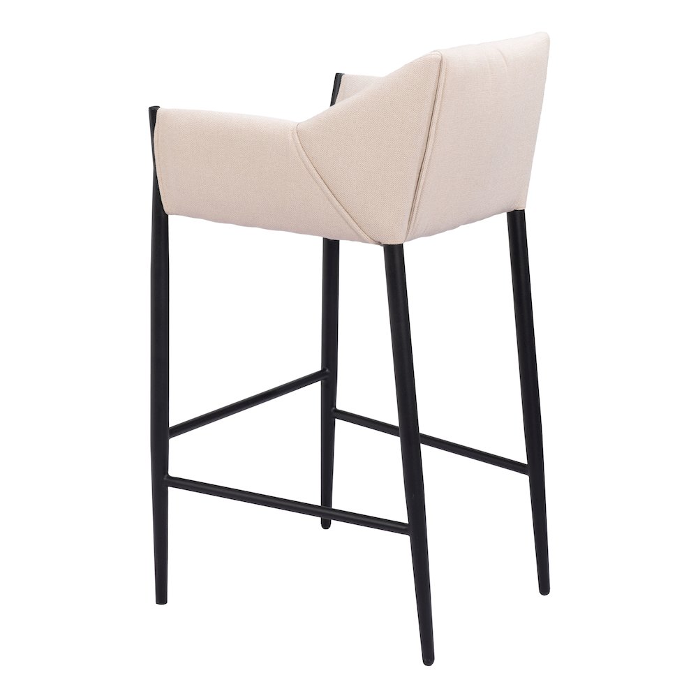 Andover Barstool Beige. Picture 5