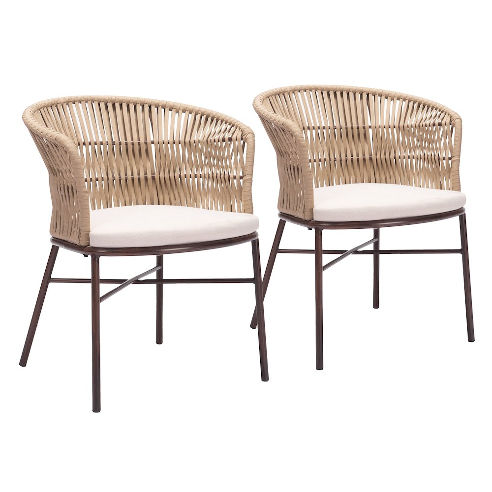 Freycinet Dining Chair (Set of 2) Natural. Picture 6