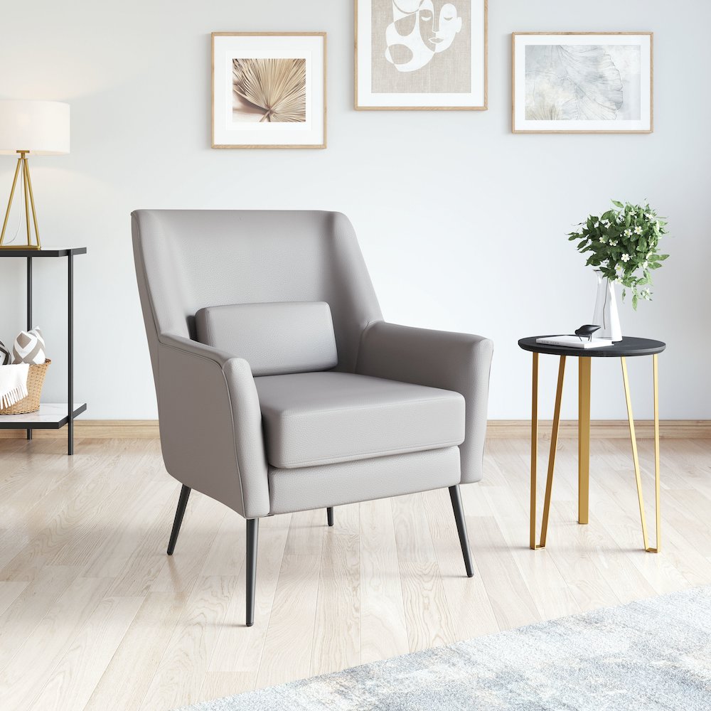 Ontario Accent Chair Gray. Picture 9