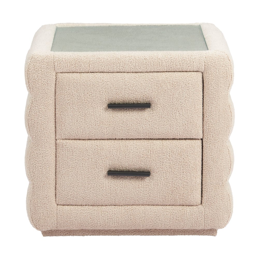 Soffice Nightstand Beige. Picture 3