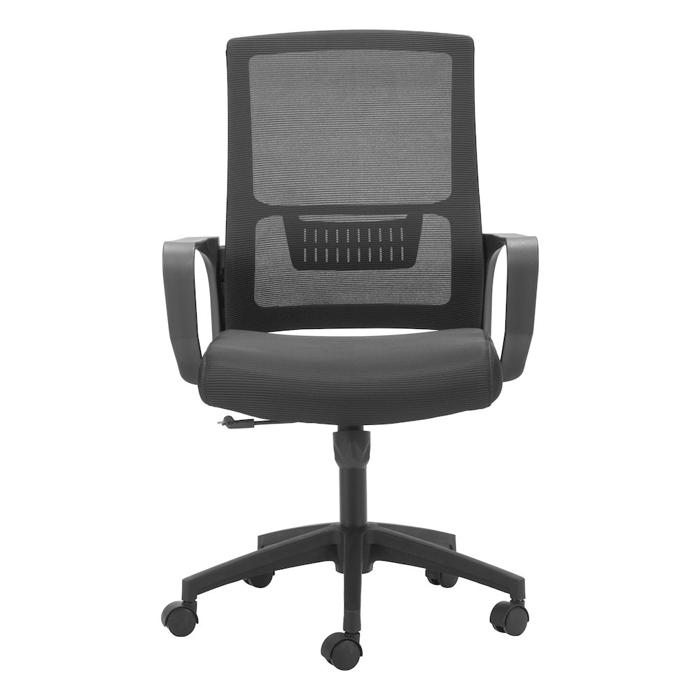 Jett Low Back Office Chair Black. Picture 3