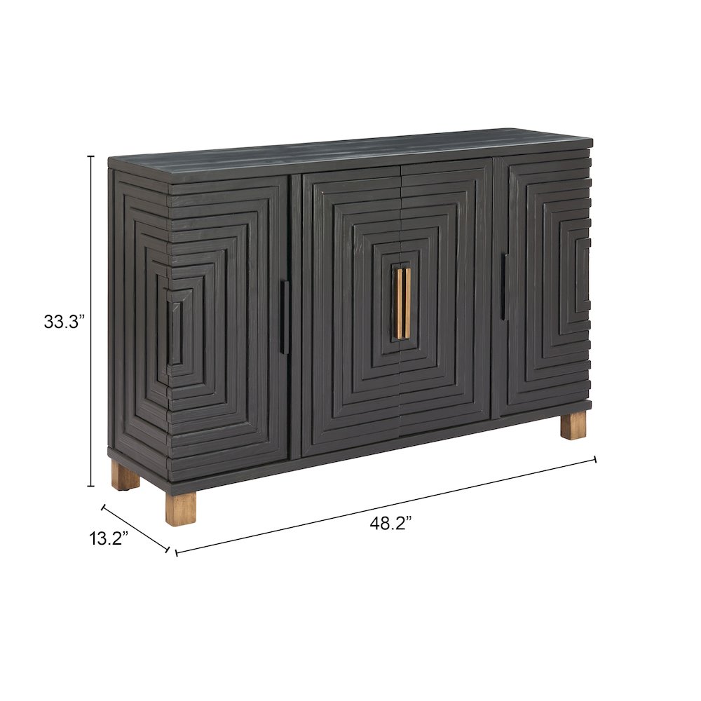 Trazo Cabinet Black. Picture 12