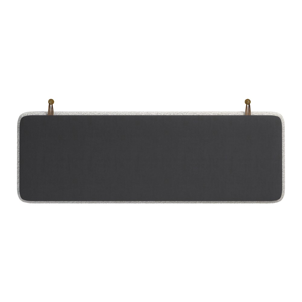 Bela Floating Queen Headboard Ivory. Picture 7