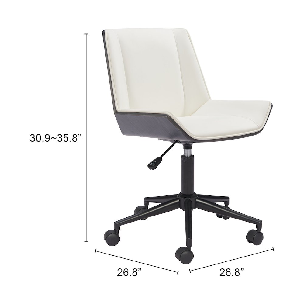 Maker Office Chair White. Picture 7