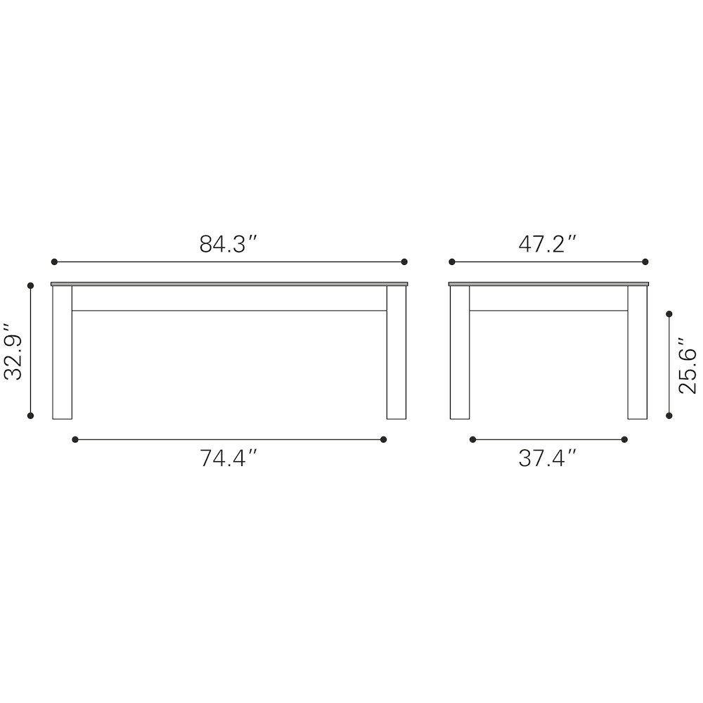 Bonker 3 in 1 Table Brown. Picture 15