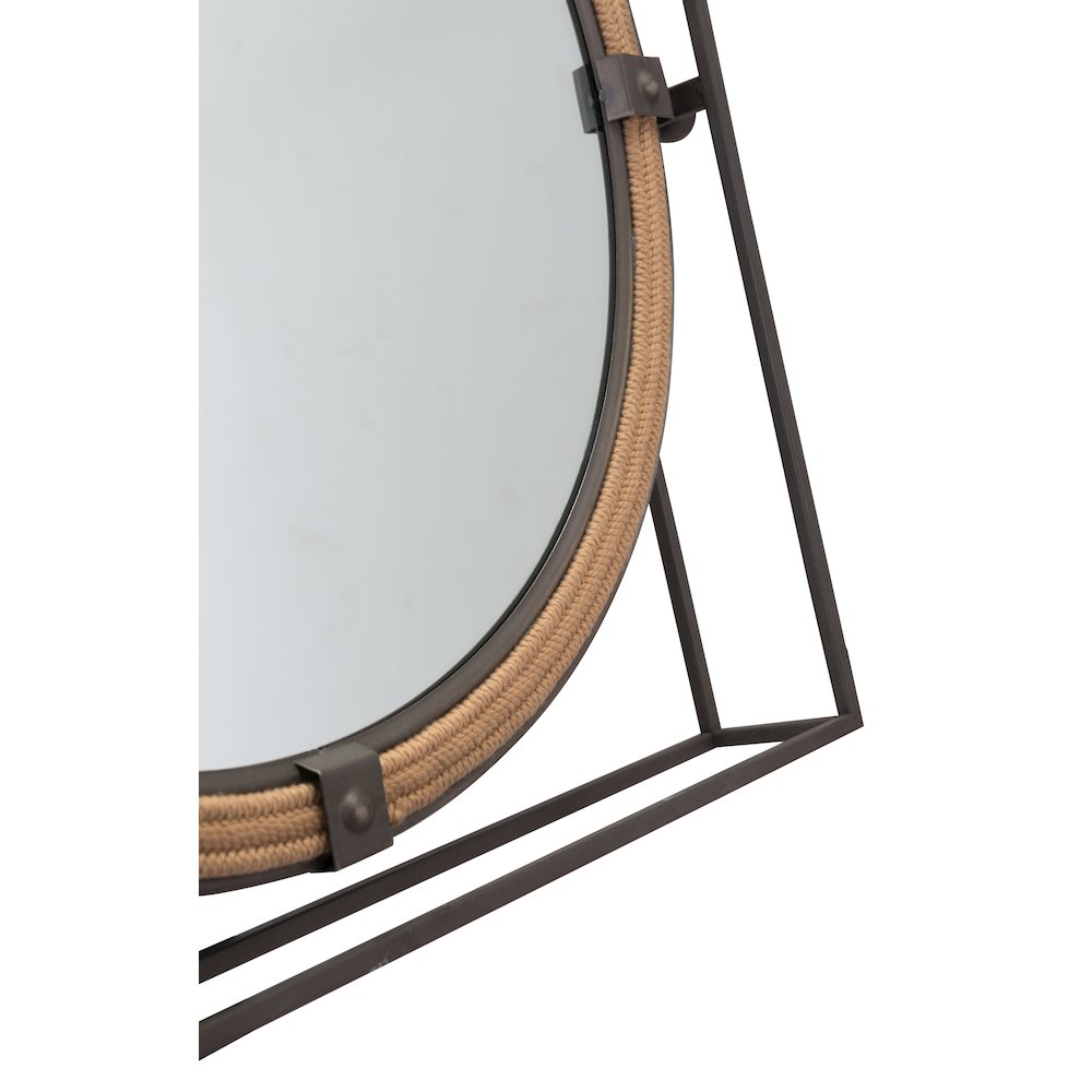 Capell Mirror Antique Gray. Picture 9