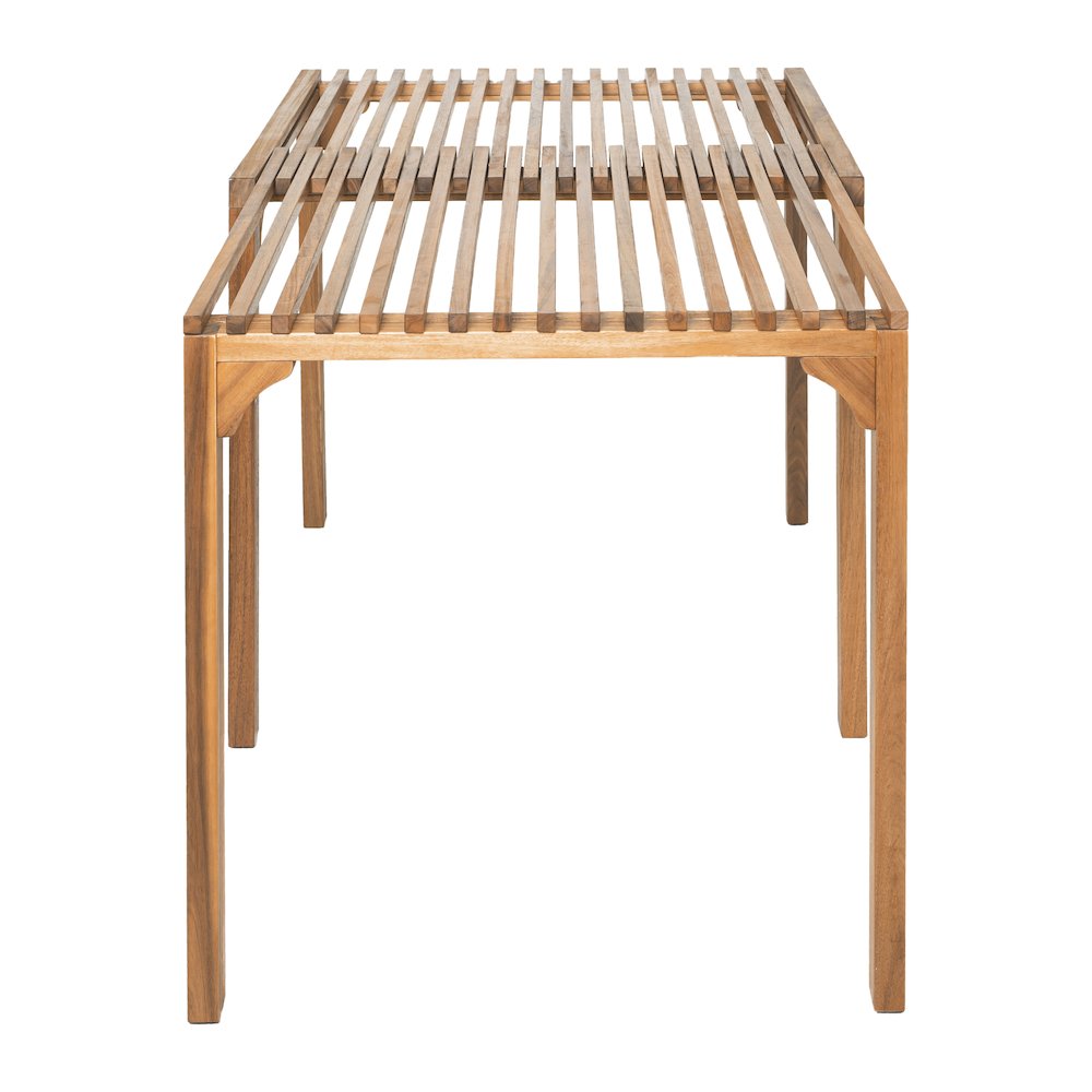 Riviera Extendable Dining Table Natural. Picture 2