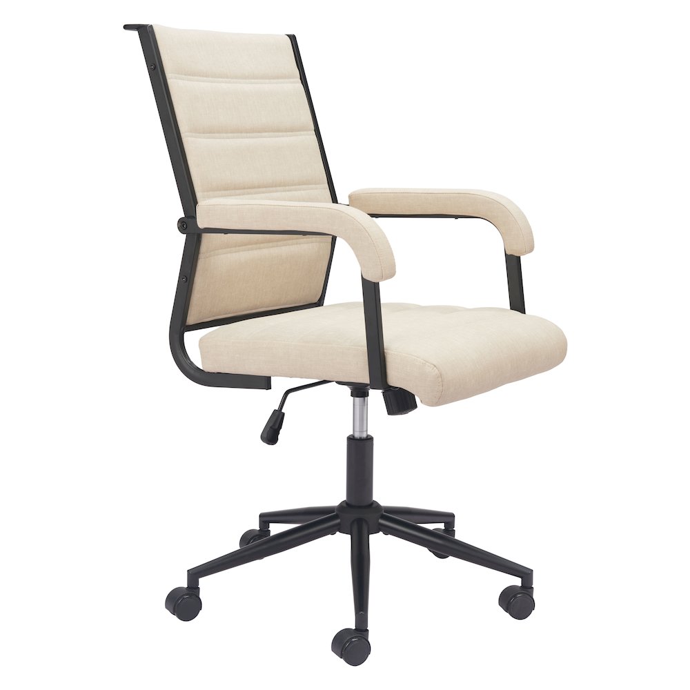 Auction Office Chair Beige. Picture 10