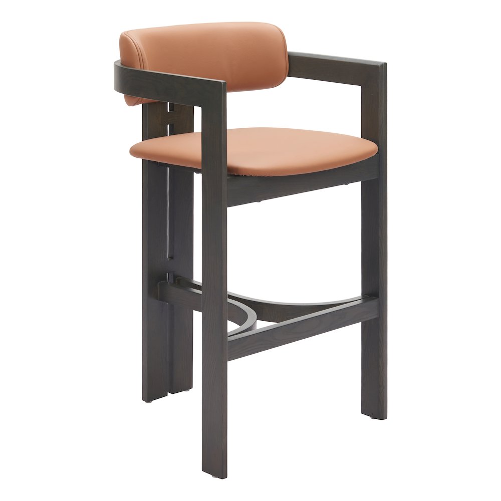 Shaili Barstool Brown. Picture 1