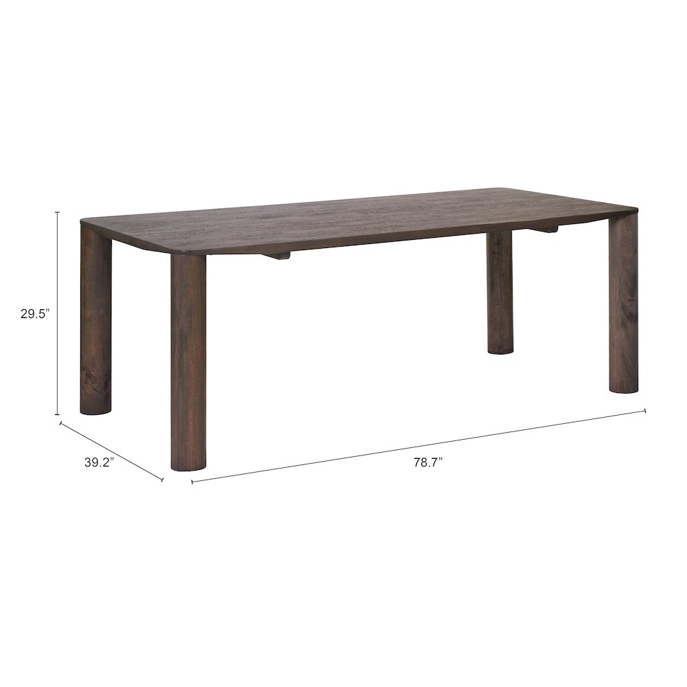 Eazy Dining Table Espresso. Picture 7