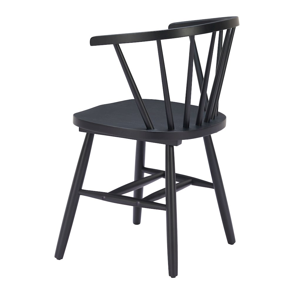 Stenger Dining Chair (Set of 2) Black. Picture 5