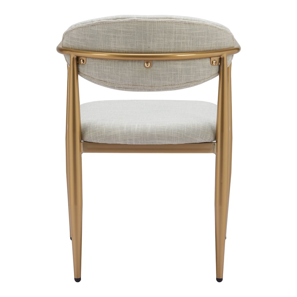 Zens Dining Chair (Set of 2) Quill Gray. Picture 4