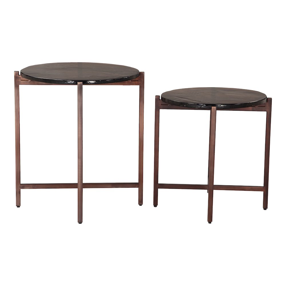 Gema Coffee Table Set (2-Piece) Bronze. Picture 4