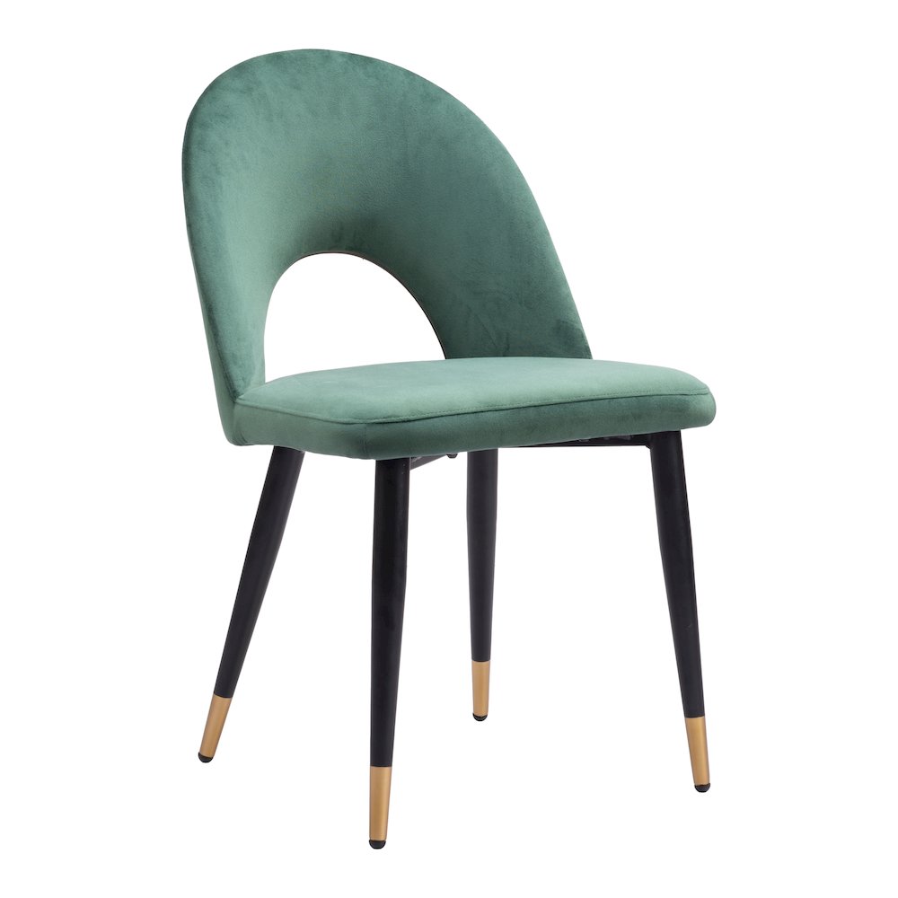 Menlo Dining Chair (Set of 2) Green. Picture 1
