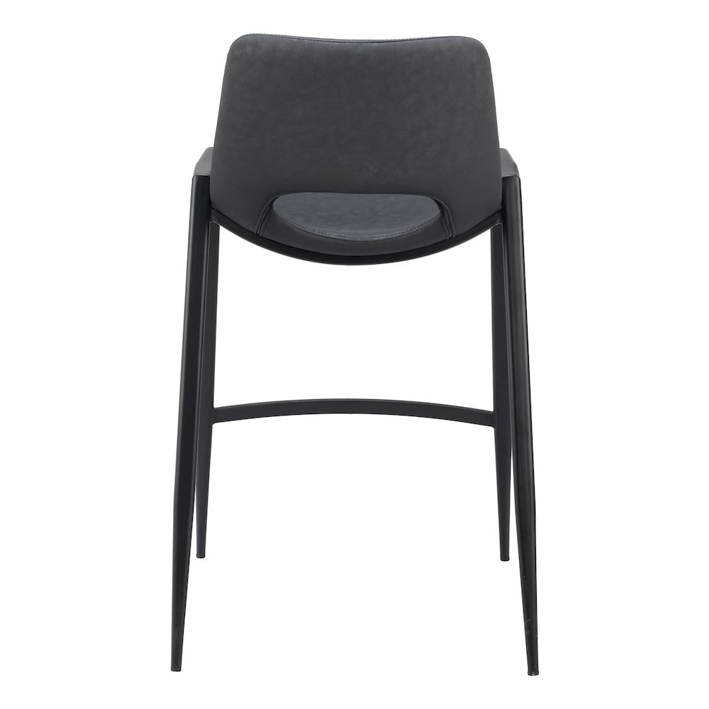 Desi Counter Stool (Set of 2) Black. Picture 4