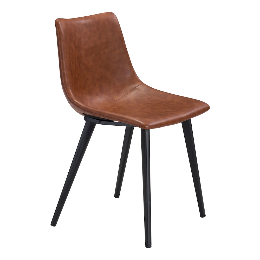 Daniel Dining Chair (Set of 2) Vintage Brown. Picture 1